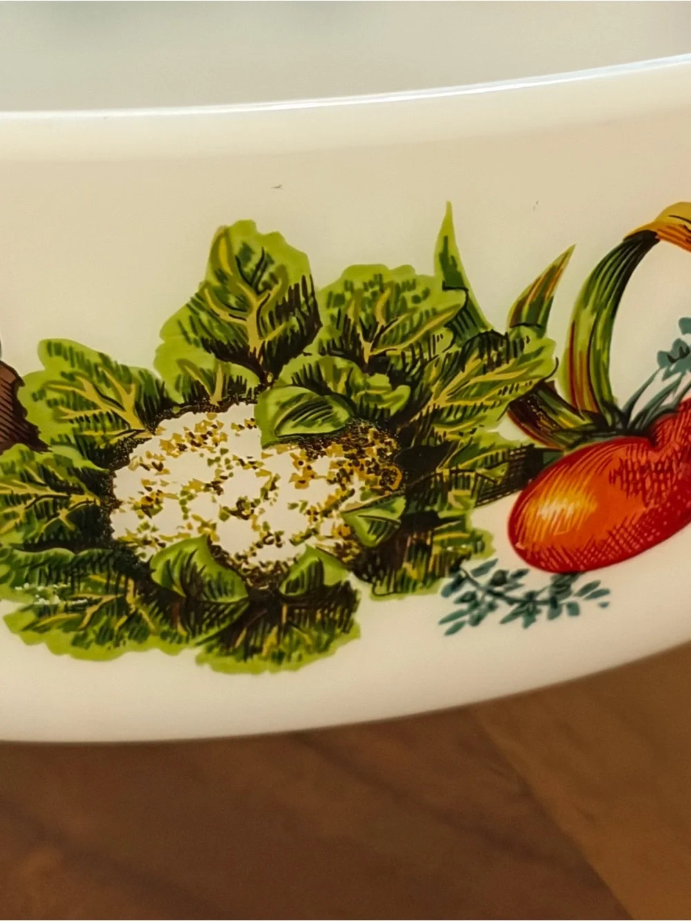 Pyrex white milk